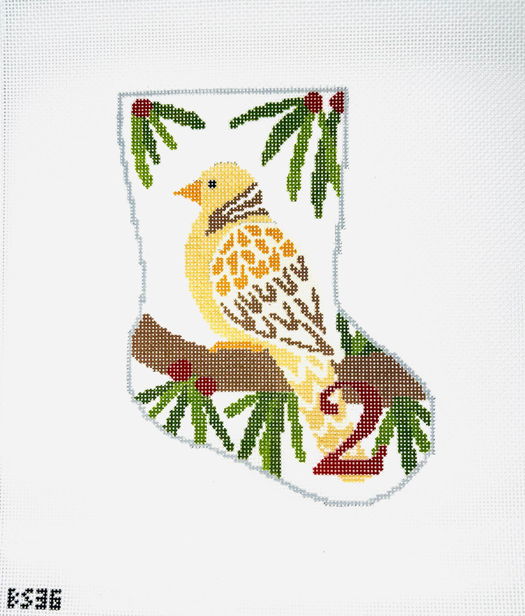 2 Turtle Doves August Trunk Show-Needlepoint Canvas-KCN Designers-The Pepper Pot Barrington, IL