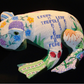 3-D Frog with Hummingbird "Austin"