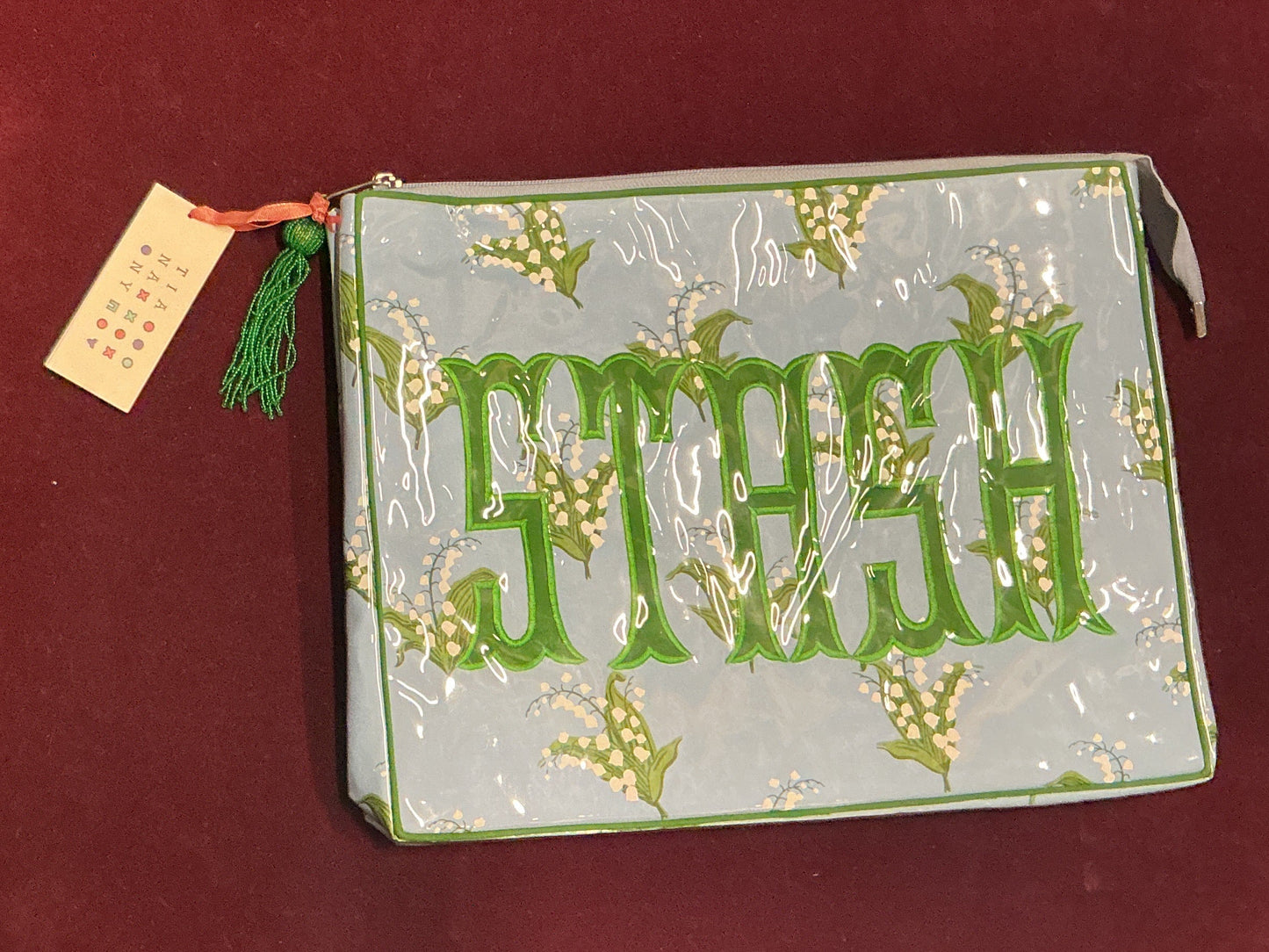 "STASH" Lily of the Valley Jumbo Project Bag