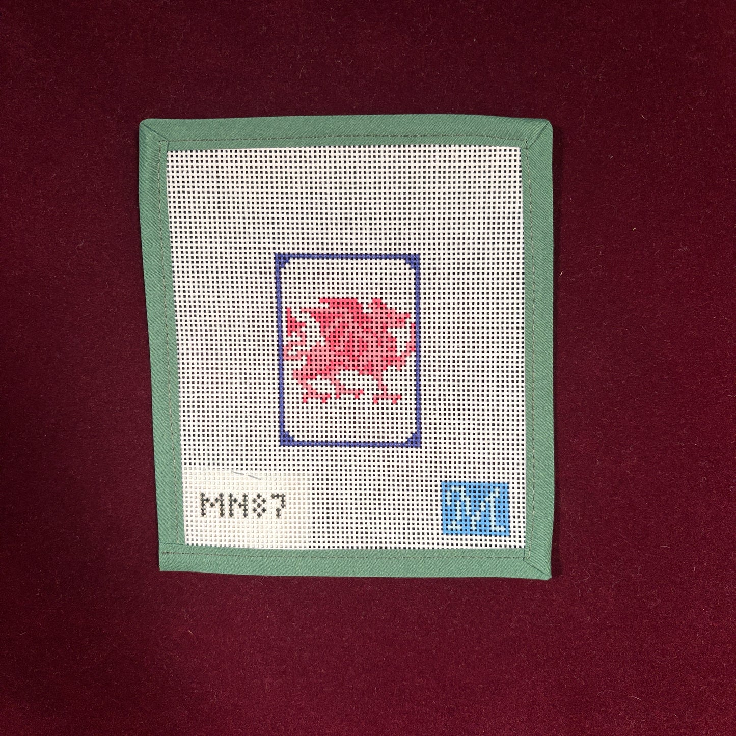 Red Dragon Mahjong Tile