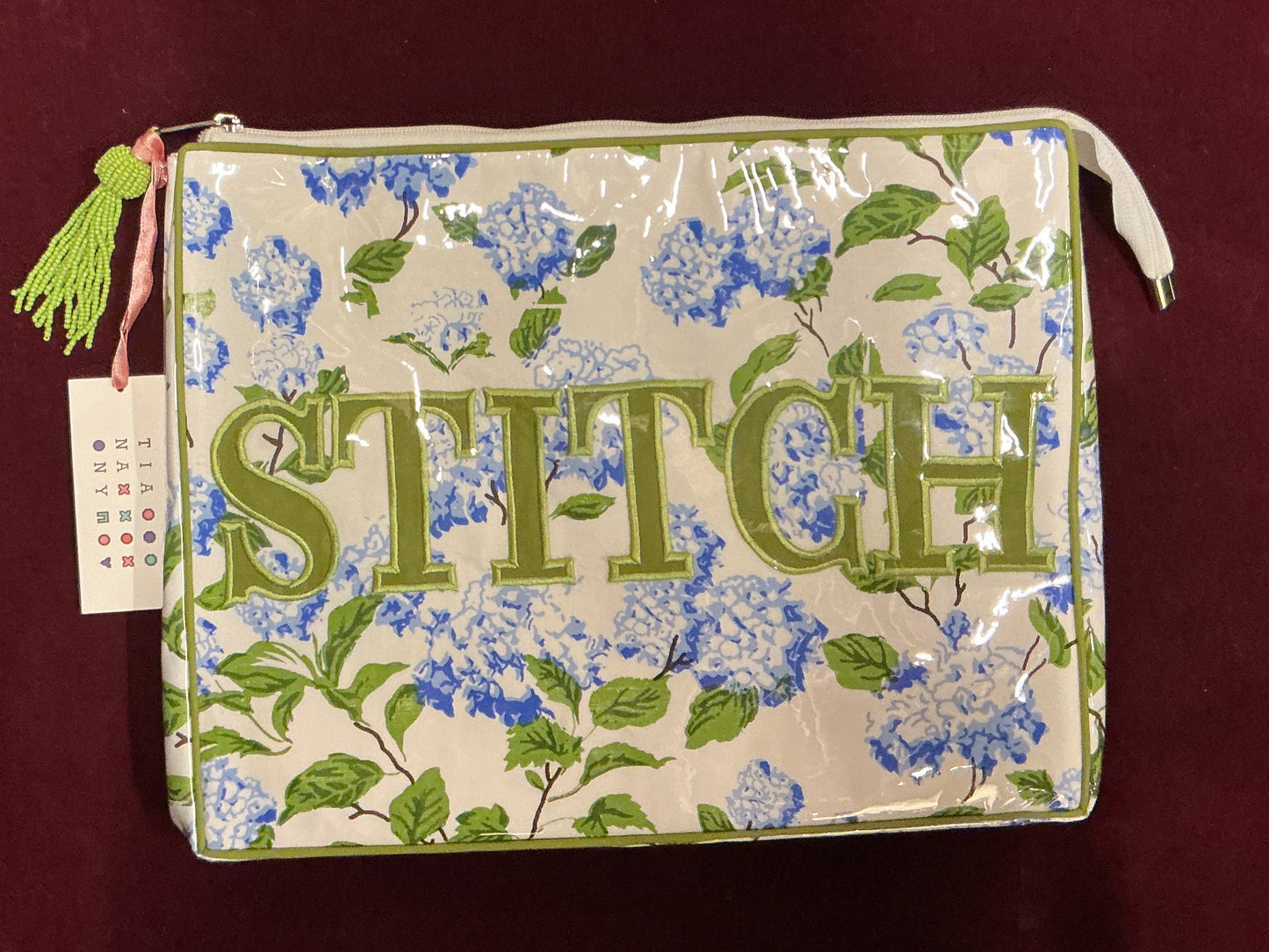"STITCH" Hydrangeas Jumbo Project Bag