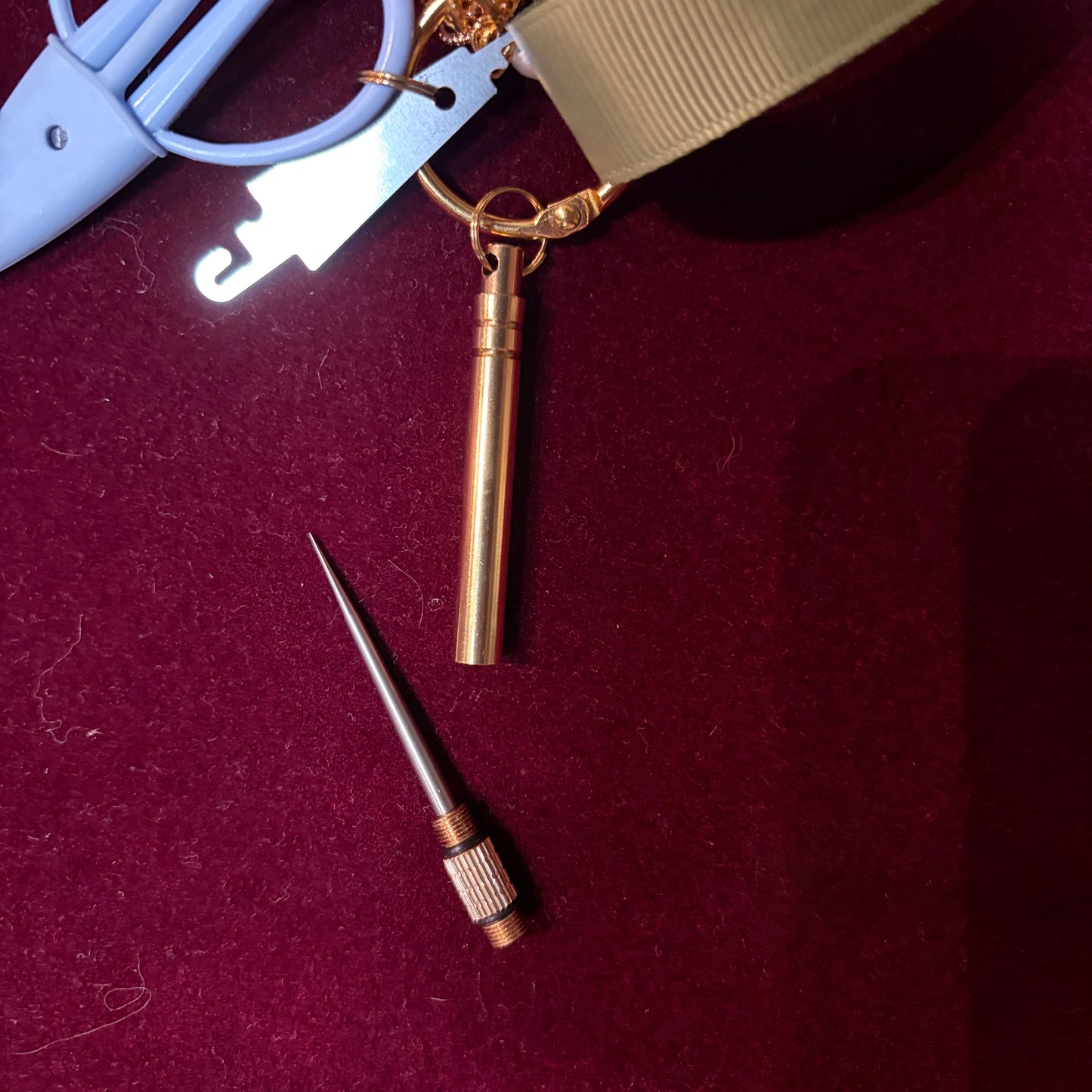 Pepper Pot Chatelaine with Stitcher's Tools