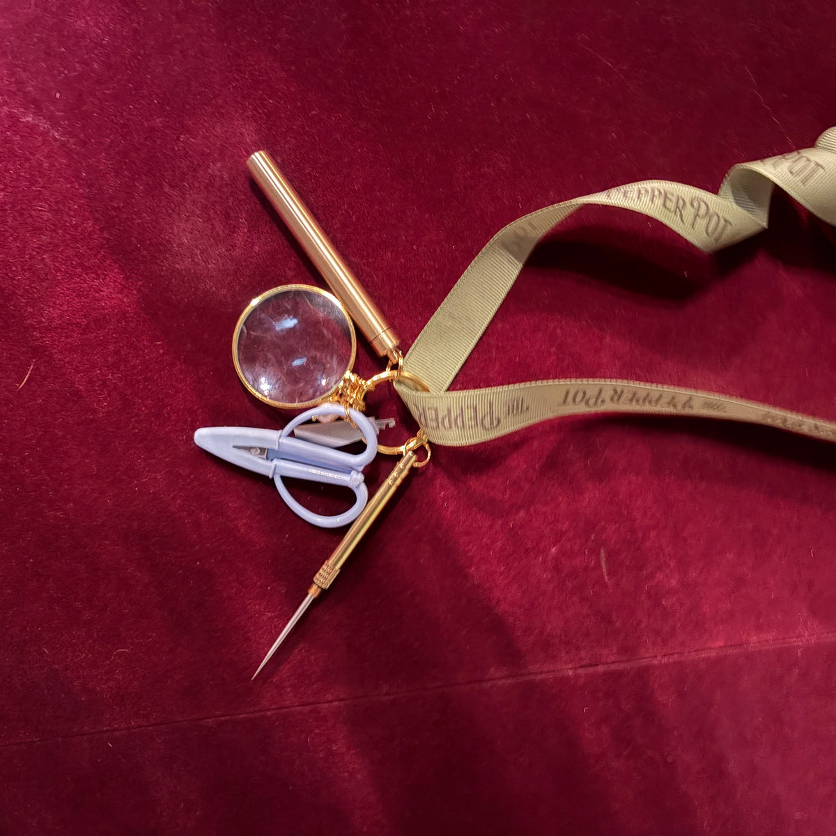 Pepper Pot Chatelaine with Stitcher's Tools