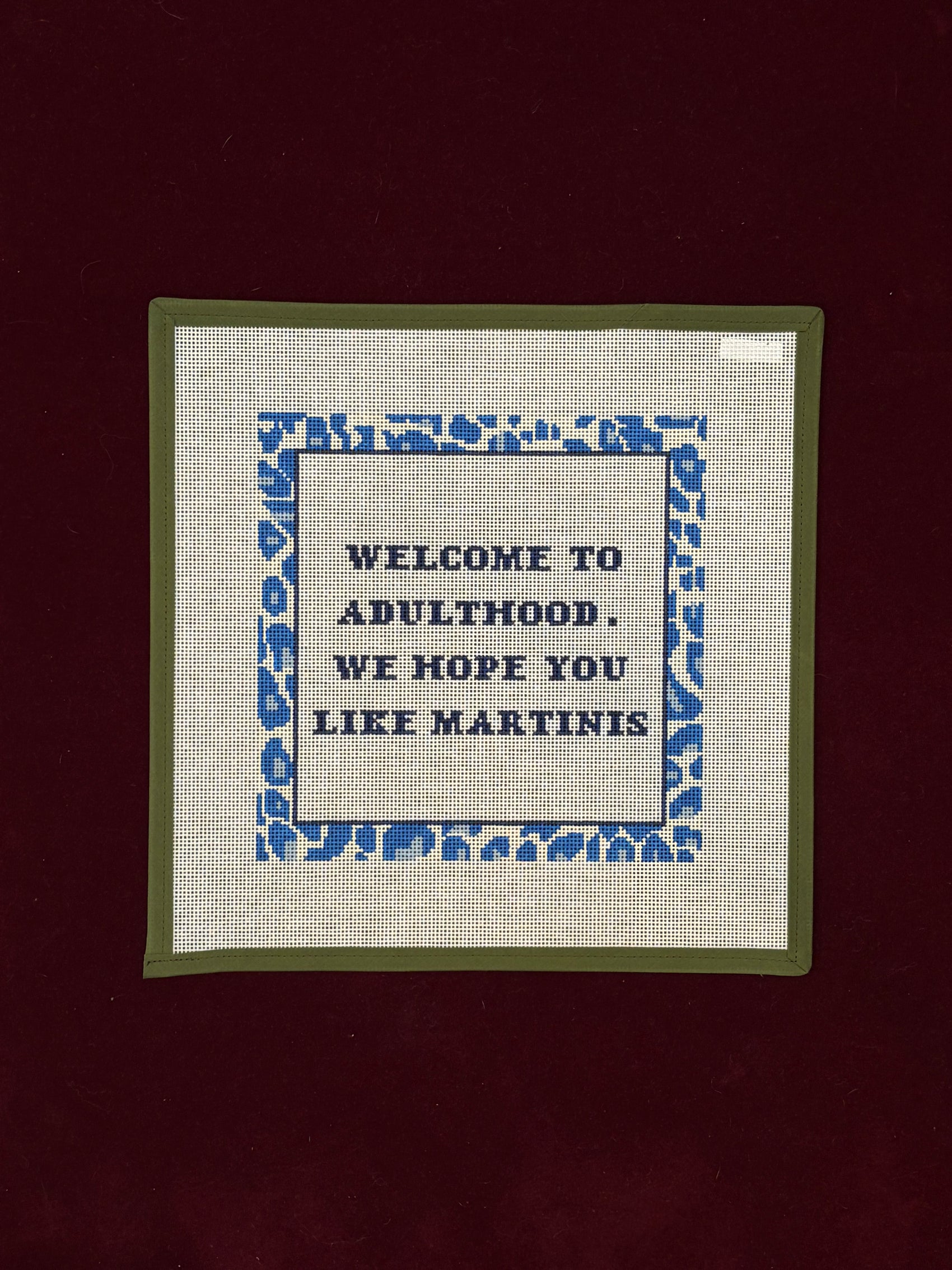 Adulthood- Martini-Canvas-Eva Howard-The Pepper Pot