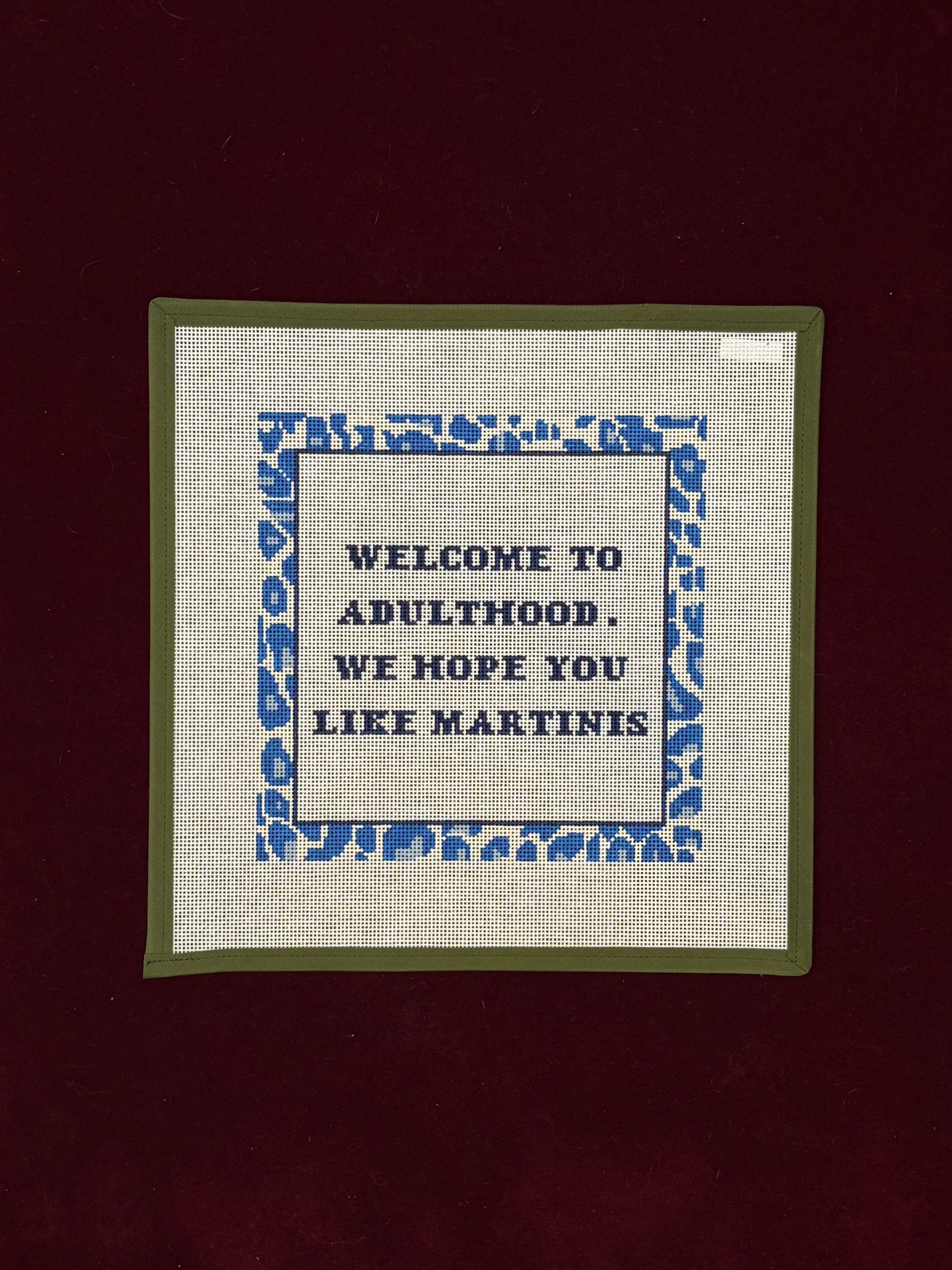 Adulthood- Martini-Canvas-Eva Howard-The Pepper Pot