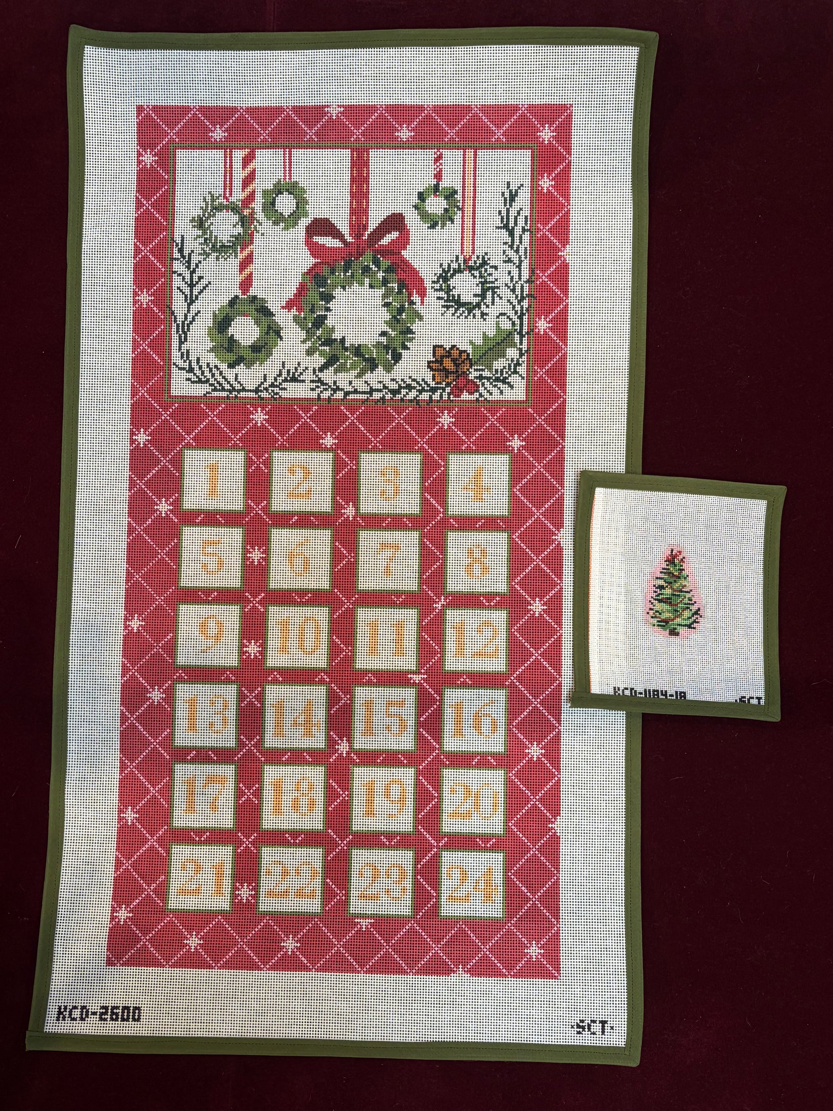 Advent Calendar-Canvas-KCN Designers-The Pepper Pot