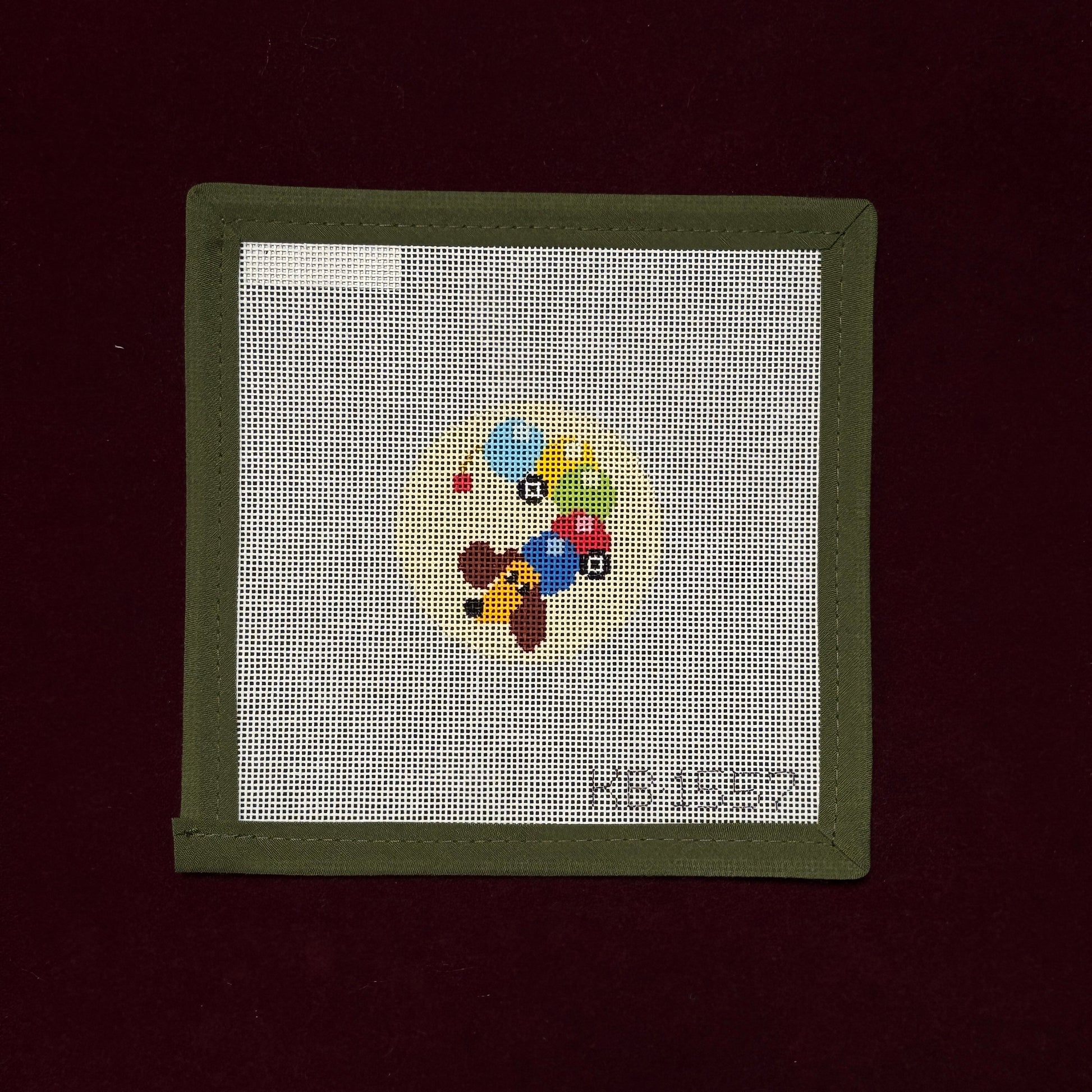Advent Ornaments - Dog Pull-Toy-Needlepoint Canvas-Bradley Needlepoint-The Pepper Pot Barrington, IL