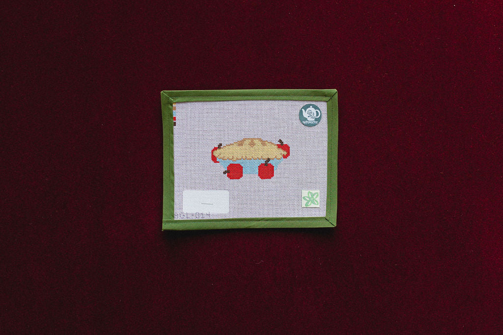 Apple Pie-Canvas-Dogwood Needlepoint-The Pepper Pot