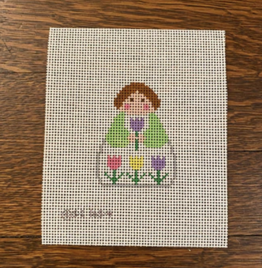April Angel August Trunk Show-Needlepoint Canvas-KCN Designers-The Pepper Pot Barrington, IL