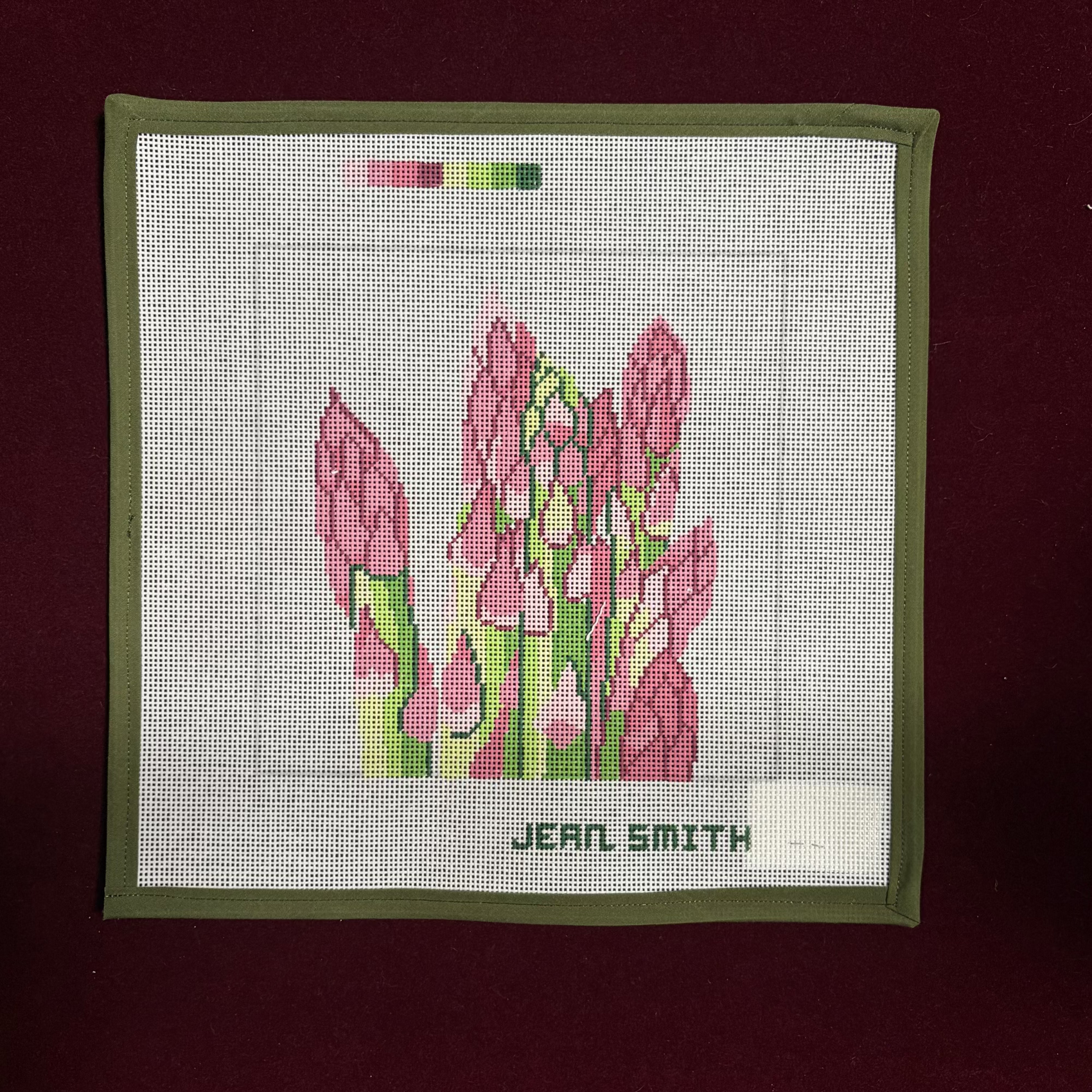 Asparagus-Canvas-Jean Smith-The Pepper Pot