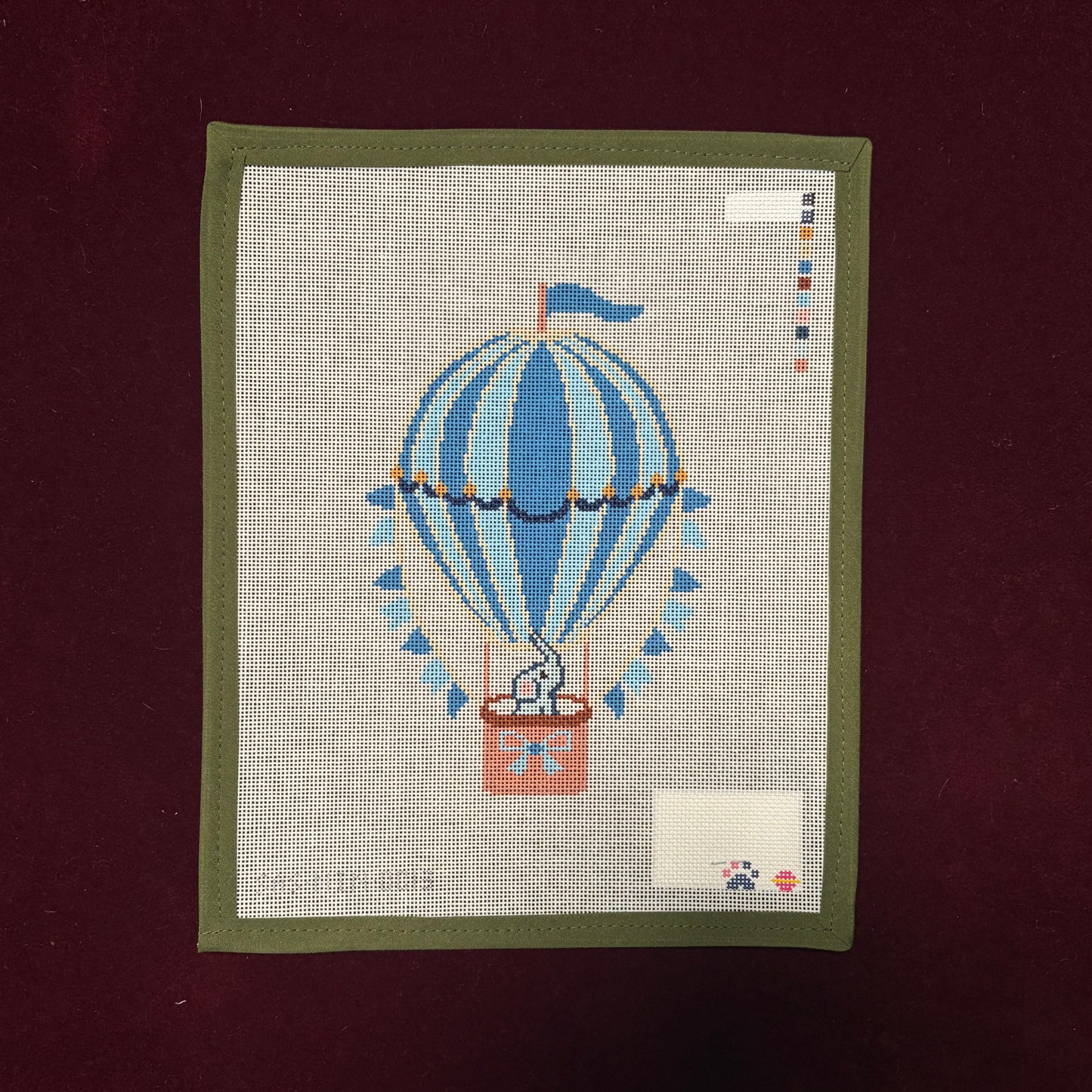 Baby Boy Balloon-Canvas-Saturnalia Stitching-The Pepper Pot