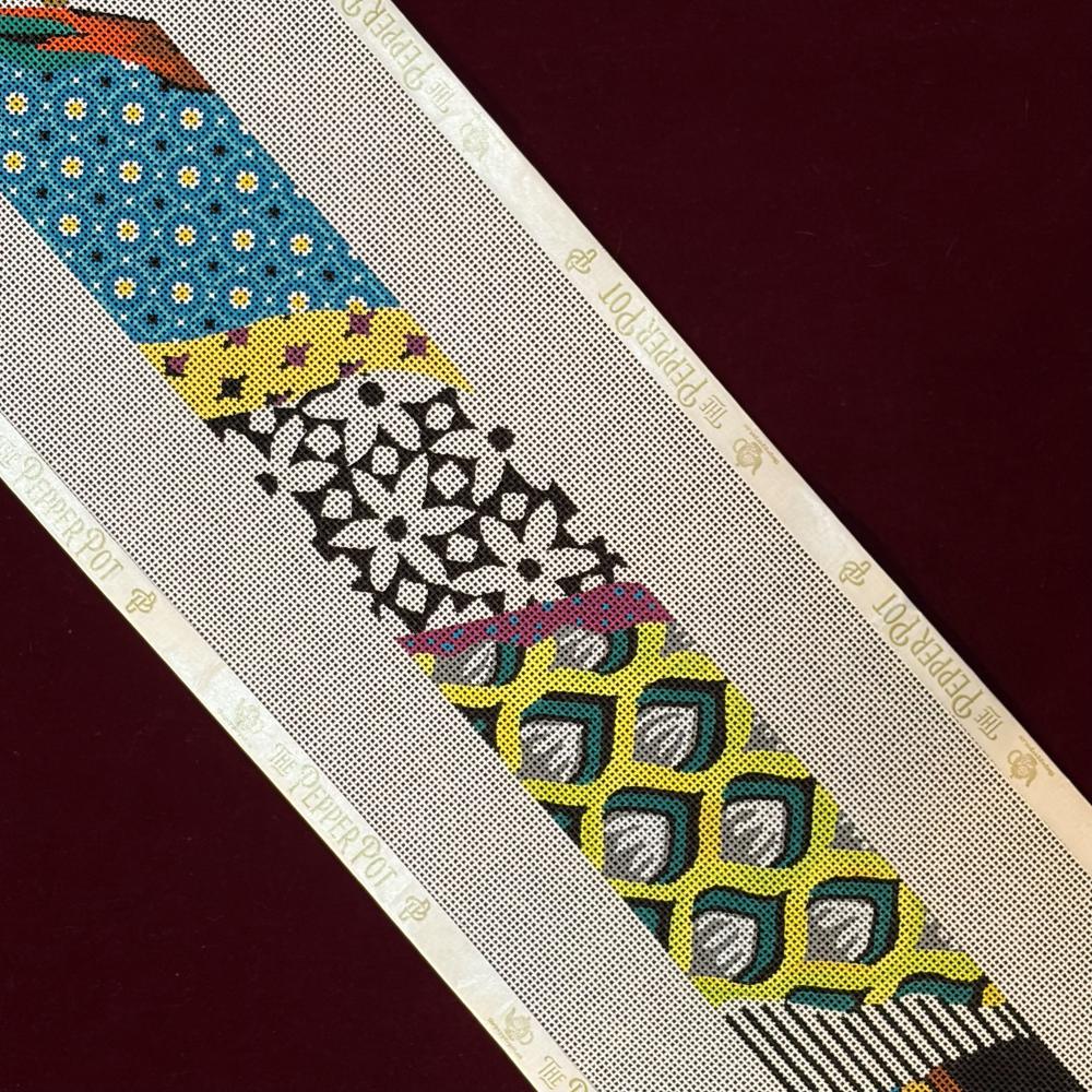 Bag Strap - Multicolored (Black, Yellow, Blue)