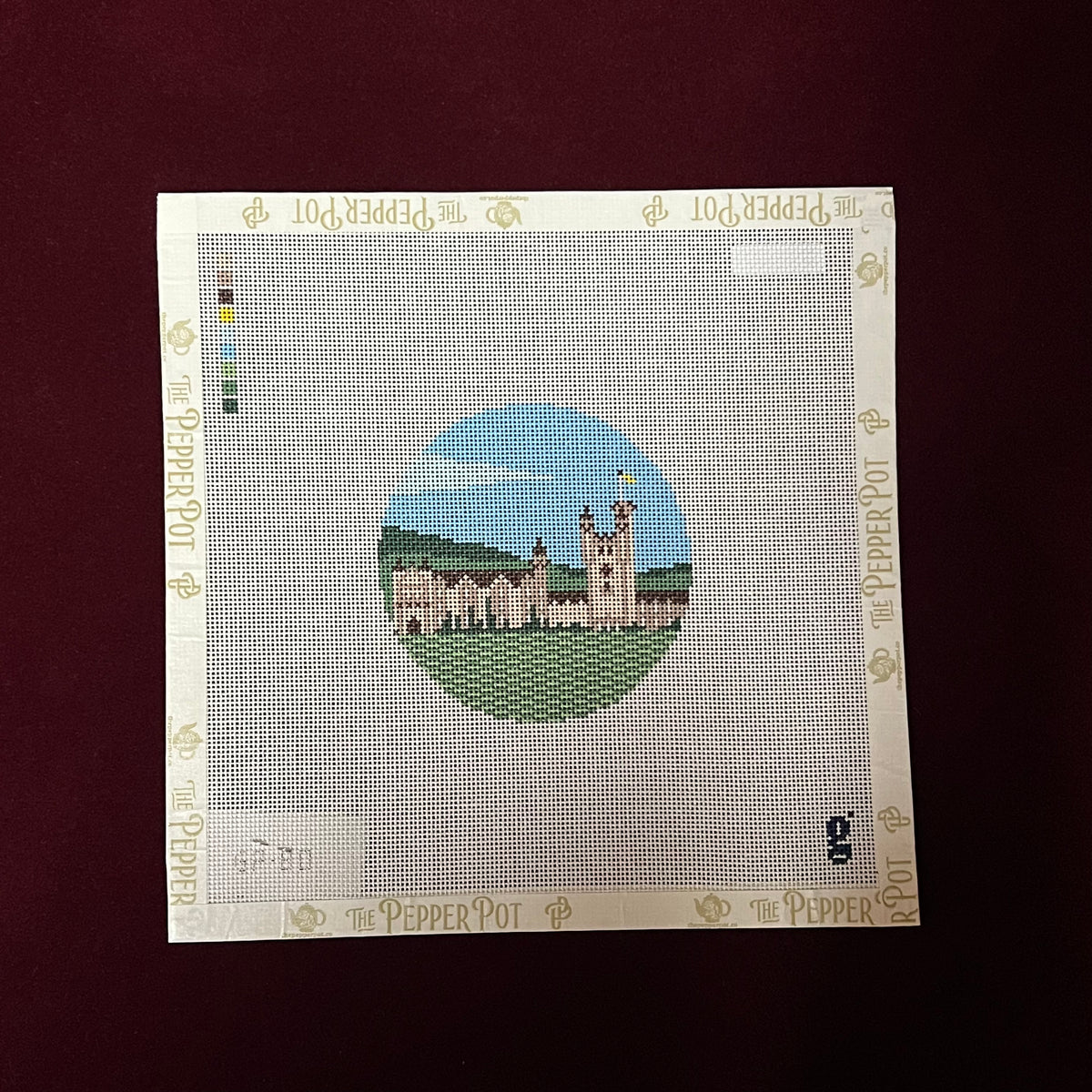 Balmoral Castle-Needlepoint Canvas-Goodpoint Needlepoint-The Pepper Pot Barrington, IL