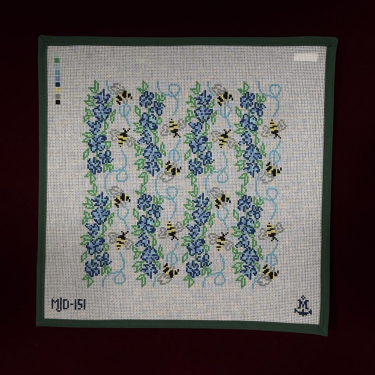 Bee's Knees Pillow-Canvas-Morgan Julia Designs-The Pepper Pot
