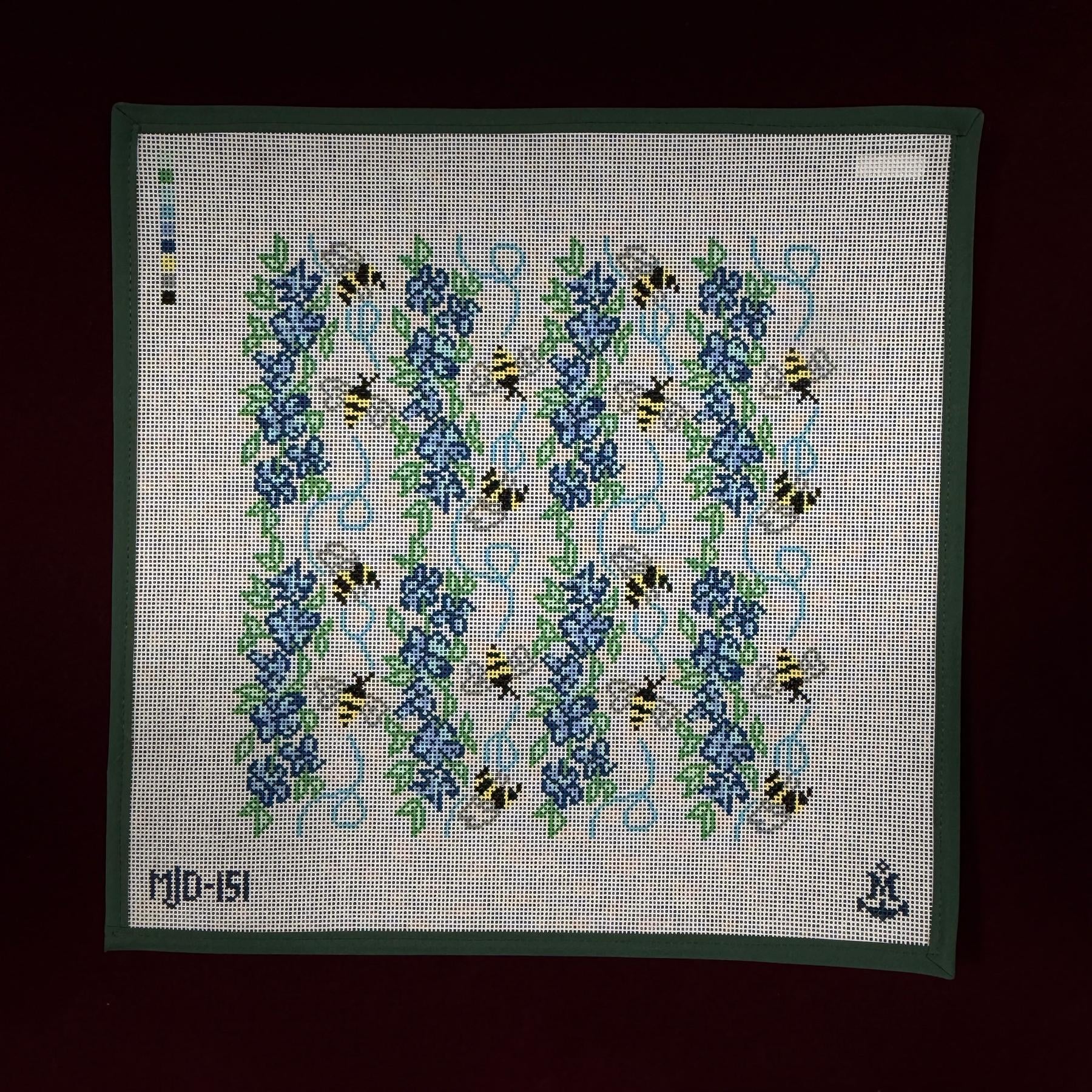 Bee's Knees Pillow-Canvas-Morgan Julia Designs-The Pepper Pot