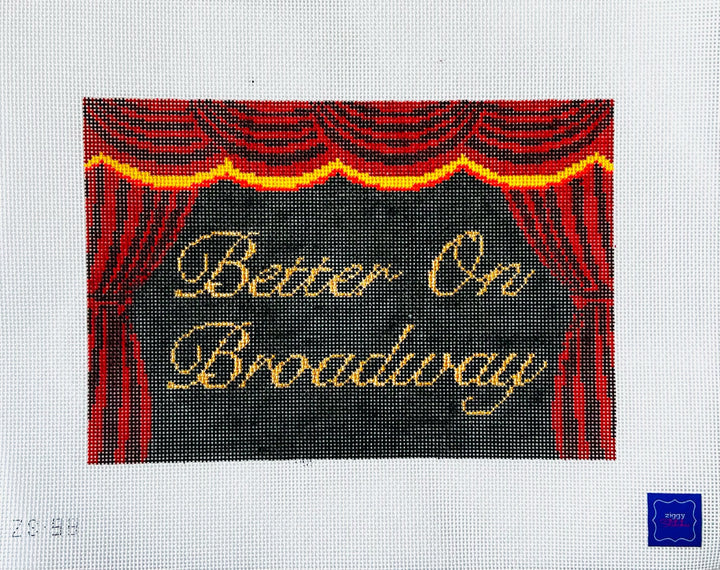 Better On Broadway August Trunk Show-Needlepoint Canvas-KCN Designers-The Pepper Pot Barrington, IL