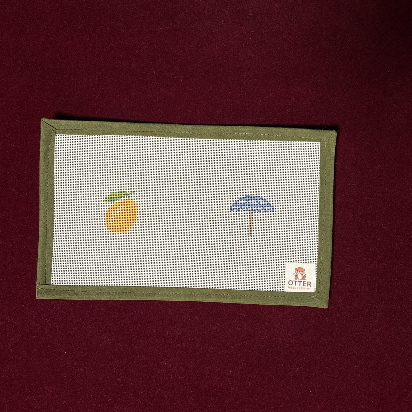 "Better Together Charms" Amalfi Coast (Founder's Collection)-Needlepoint Canvas-Otter Needlepoint-The Pepper Pot Barrington, IL