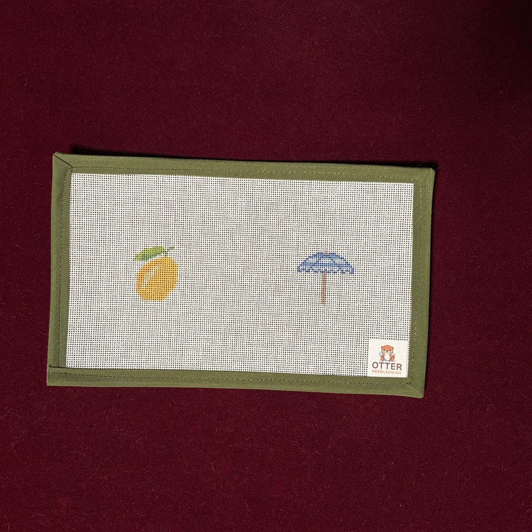 "Better Together Charms" Amalfi Coast (Founder's Collection)-Needlepoint Canvas-Otter Needlepoint-The Pepper Pot Barrington, IL