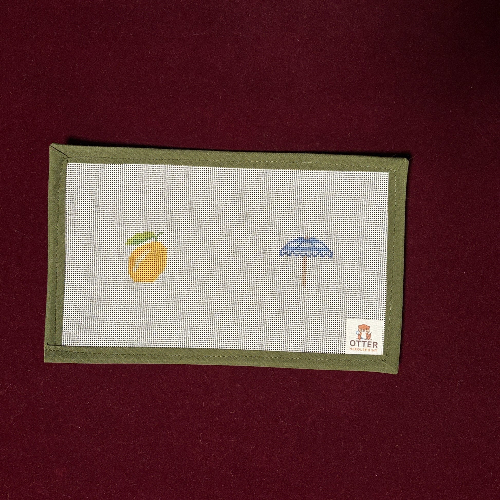 "Better Together Charms" Amalfi Coast (Founder's Collection)-Needlepoint Canvas-Otter Needlepoint-The Pepper Pot Barrington, IL