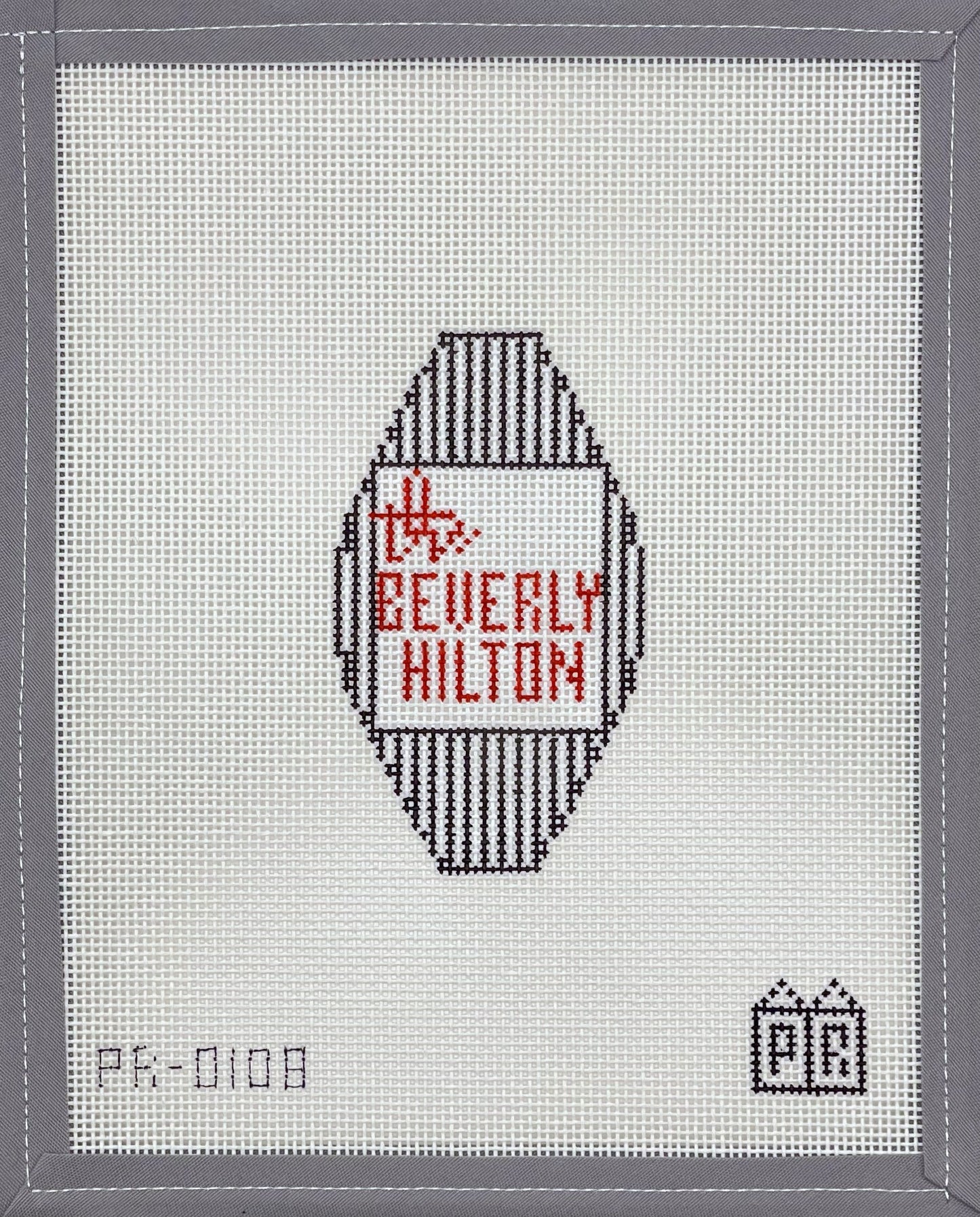 Beverly Hilton Motel Key June Trunk Show-Canvas-Postcard Row-The Pepper Pot