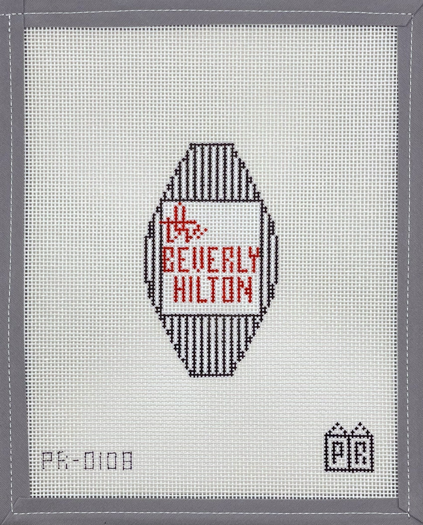 Beverly Hilton Motel Key June Trunk Show-Canvas-Postcard Row-The Pepper Pot