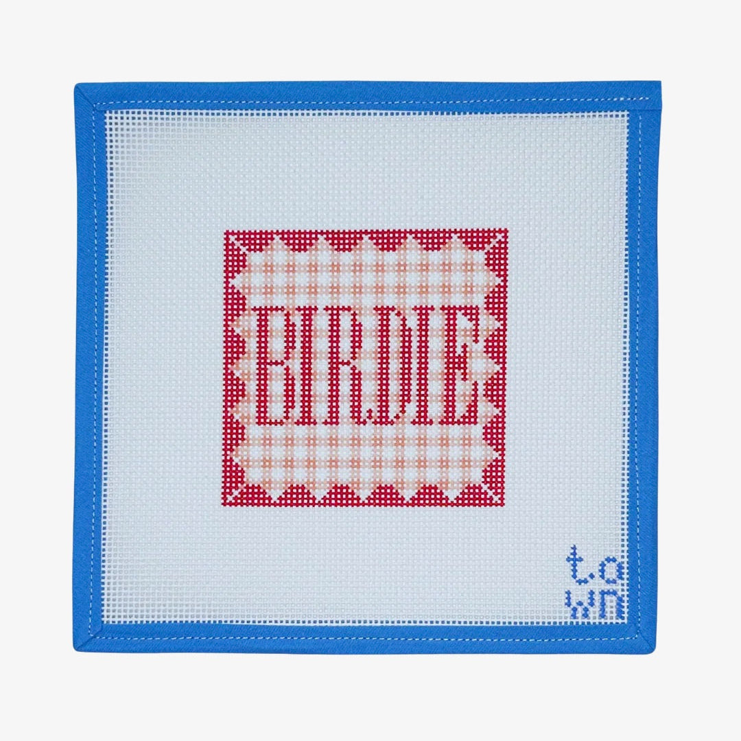 Birdie, October Trunk Show-Needlepoint Canvas-Town Stitch-The Pepper Pot Barrington, IL