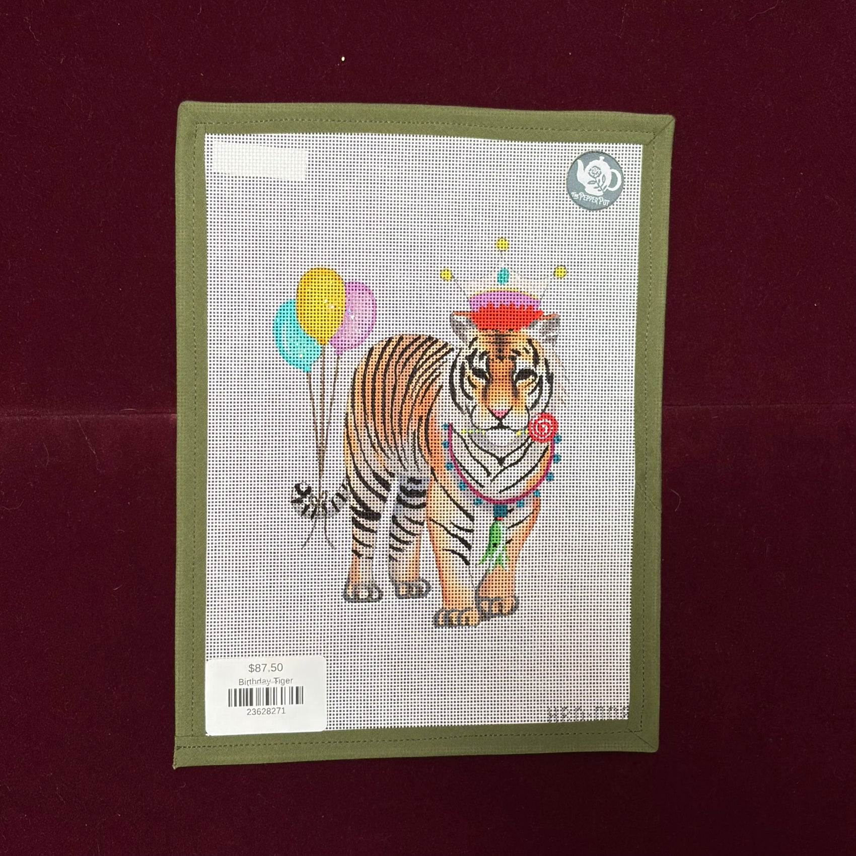 Birthday Tiger-Canvas-Colors of Praise-The Pepper Pot