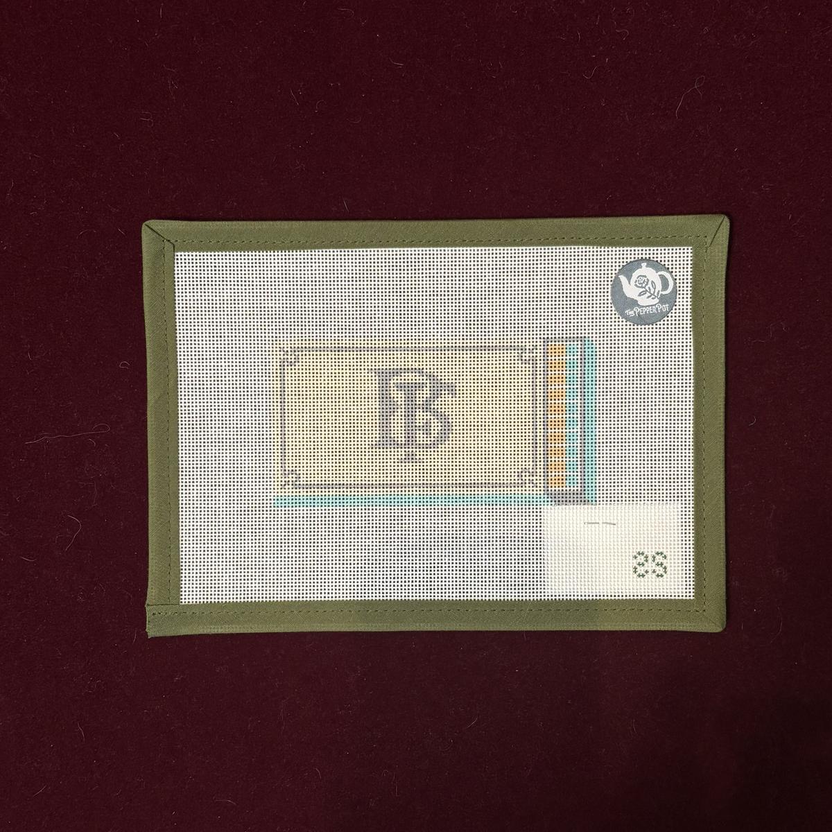 Blackberry Farm Matchbox-Needlepoint Canvas-Spruce Street Studio-The Pepper Pot Barrington, IL