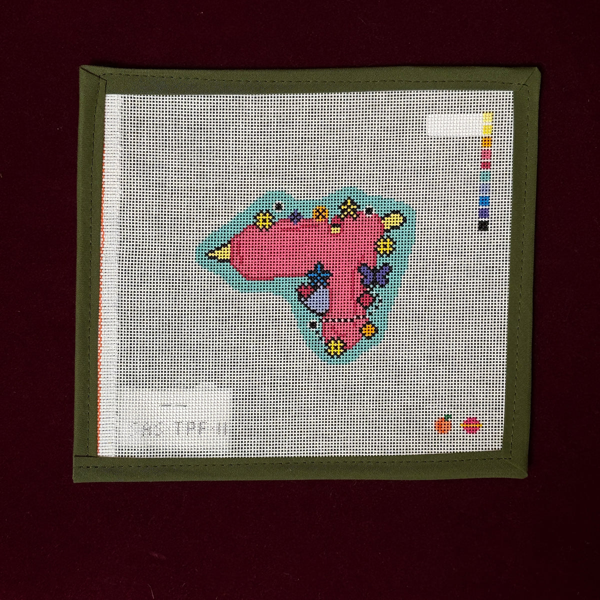 Blank Glue Gun-Needlepoint Canvas-Saturnalia Stitching-The Pepper Pot Barrington, IL