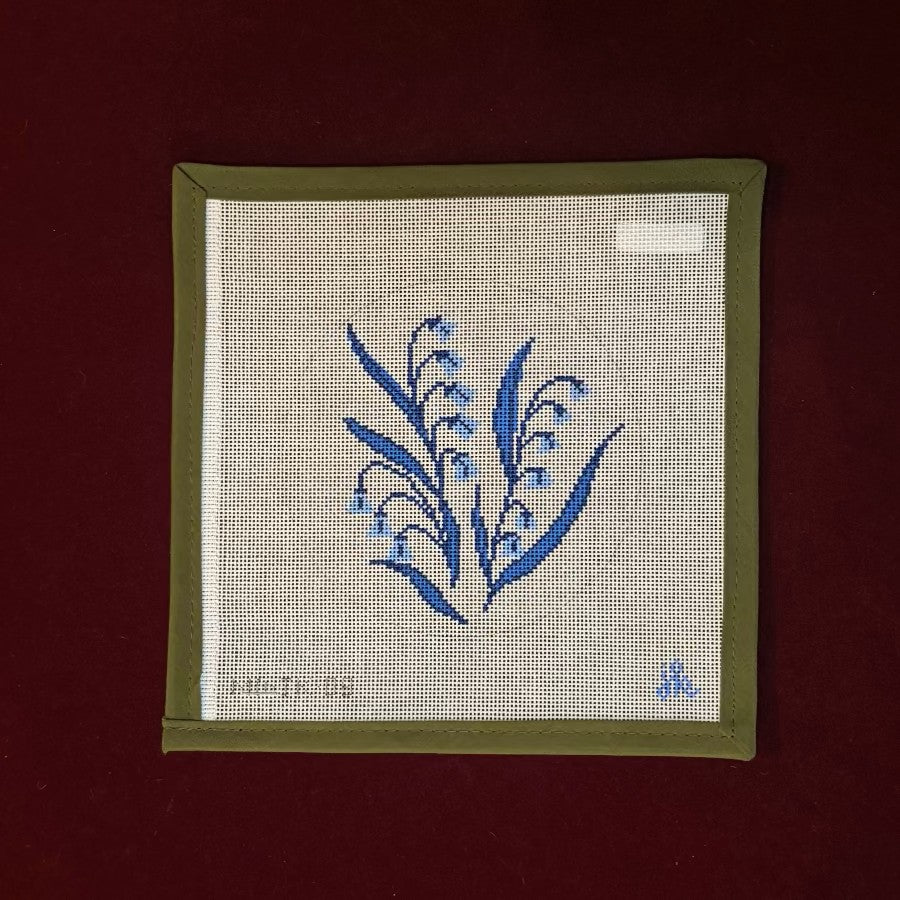 Blue Bonnets Ornament -Canvas-Mopsey Designs-The Pepper Pot