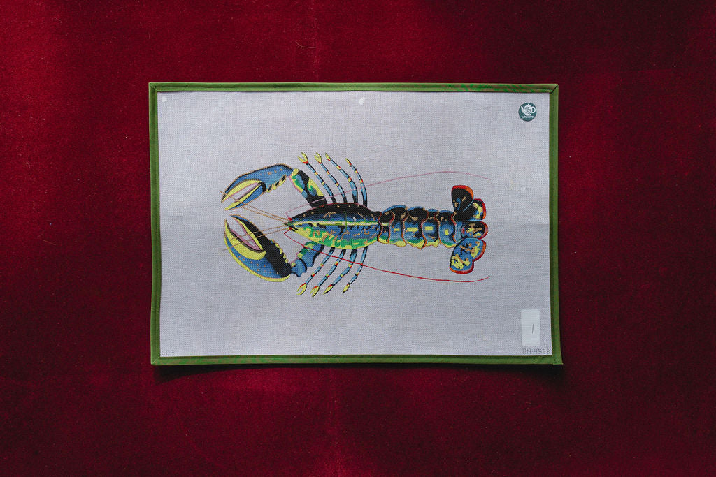 Blue Lobster-Canvas-Colors of Praise-The Pepper Pot