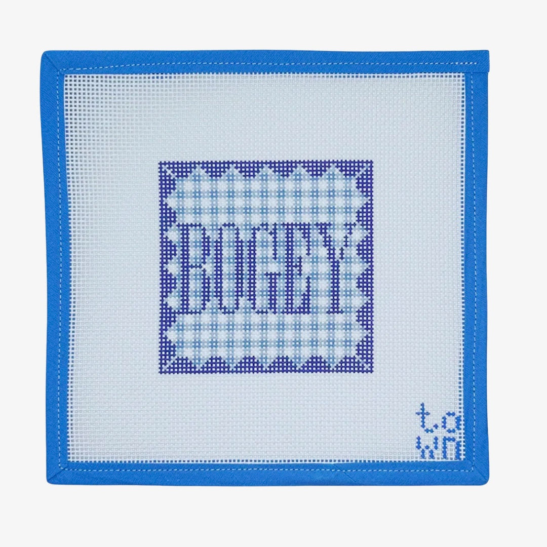 Bogey, October Trunk Show-Needlepoint Canvas-Town Stitch-The Pepper Pot Barrington, IL