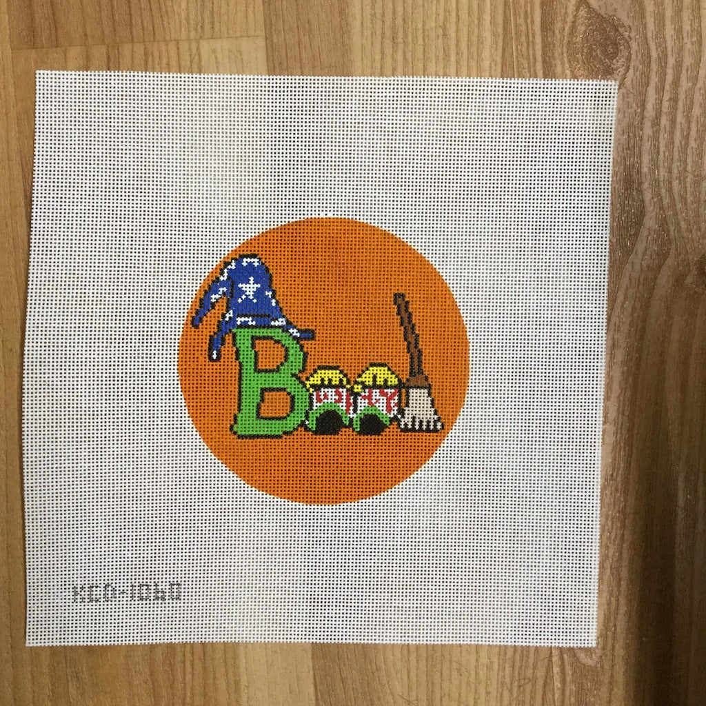 Boo Round August Trunk Show-Needlepoint Canvas-KCN Designers-The Pepper Pot Barrington, IL