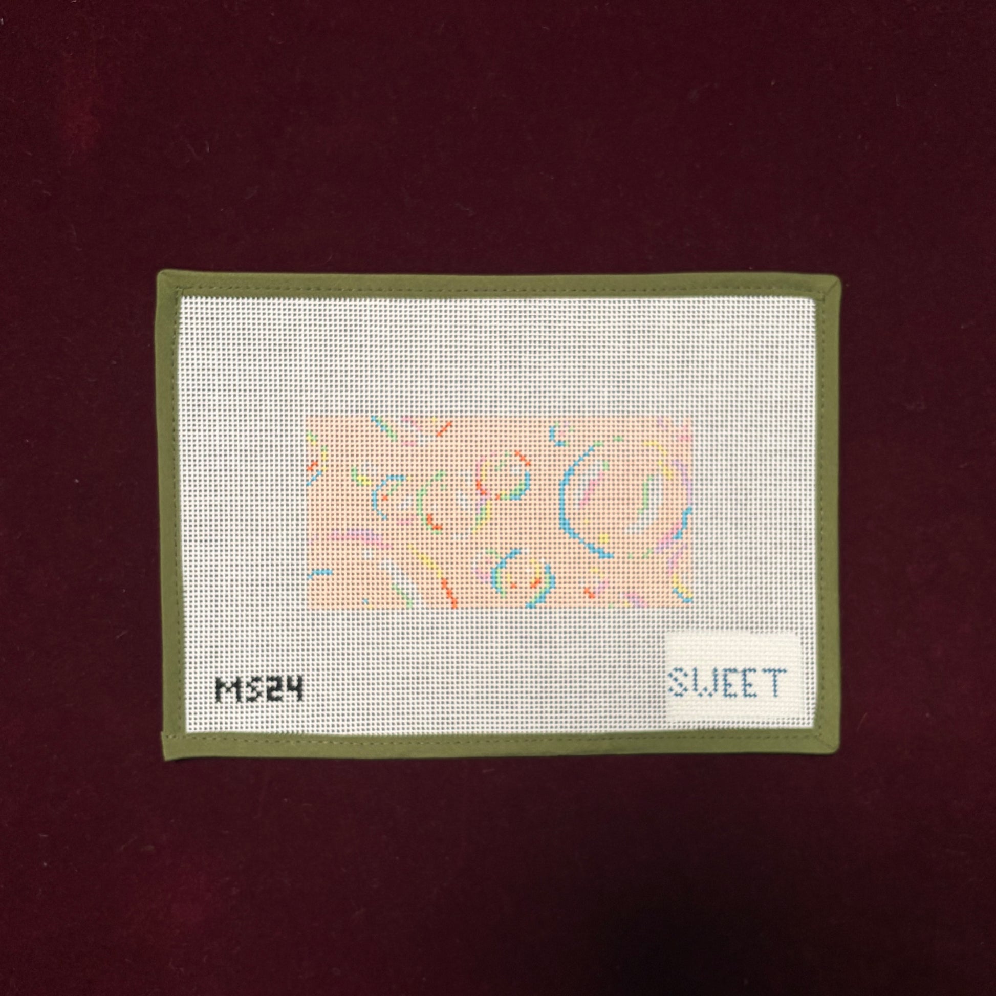 Bubbles Insert-Canvas-The Gingham Stitchery-The Pepper Pot