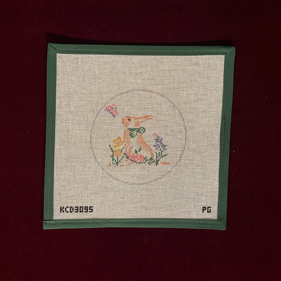 Bunny Round-Canvas-KCN Designers-The Pepper Pot