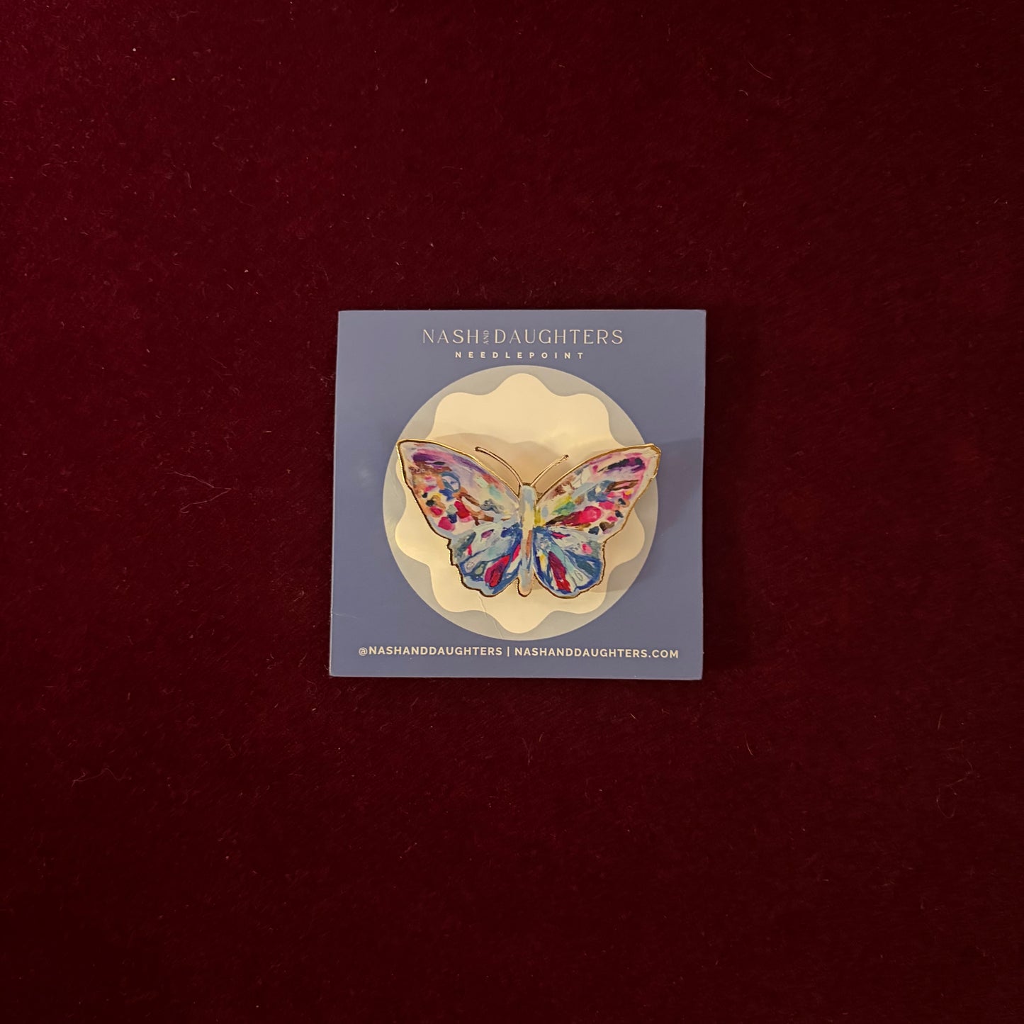 Butterfly Needle Minder-Needle Minder-Nash and Daughters-The Pepper Pot