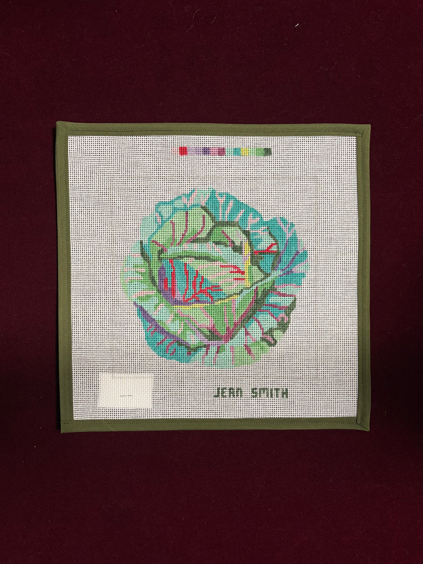 Cabbage-Canvas-Jean Smith-The Pepper Pot