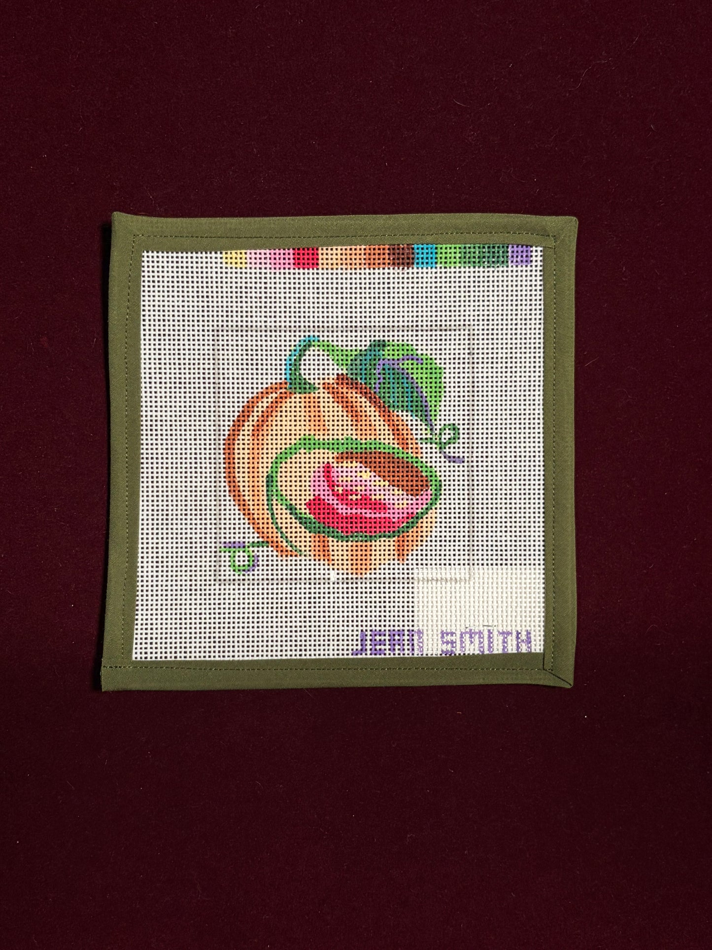Cantelope-Canvas-Jean Smith-The Pepper Pot