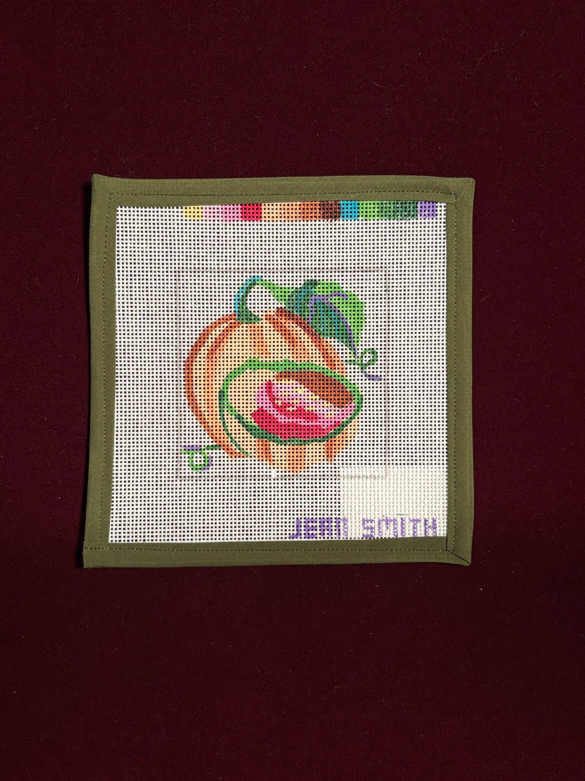 Cantelope-Canvas-Jean Smith-The Pepper Pot