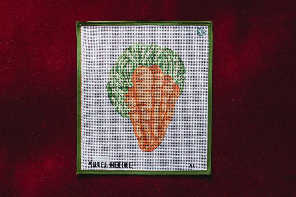 Carrots, Large-Canvas-Silver Needle-The Pepper Pot