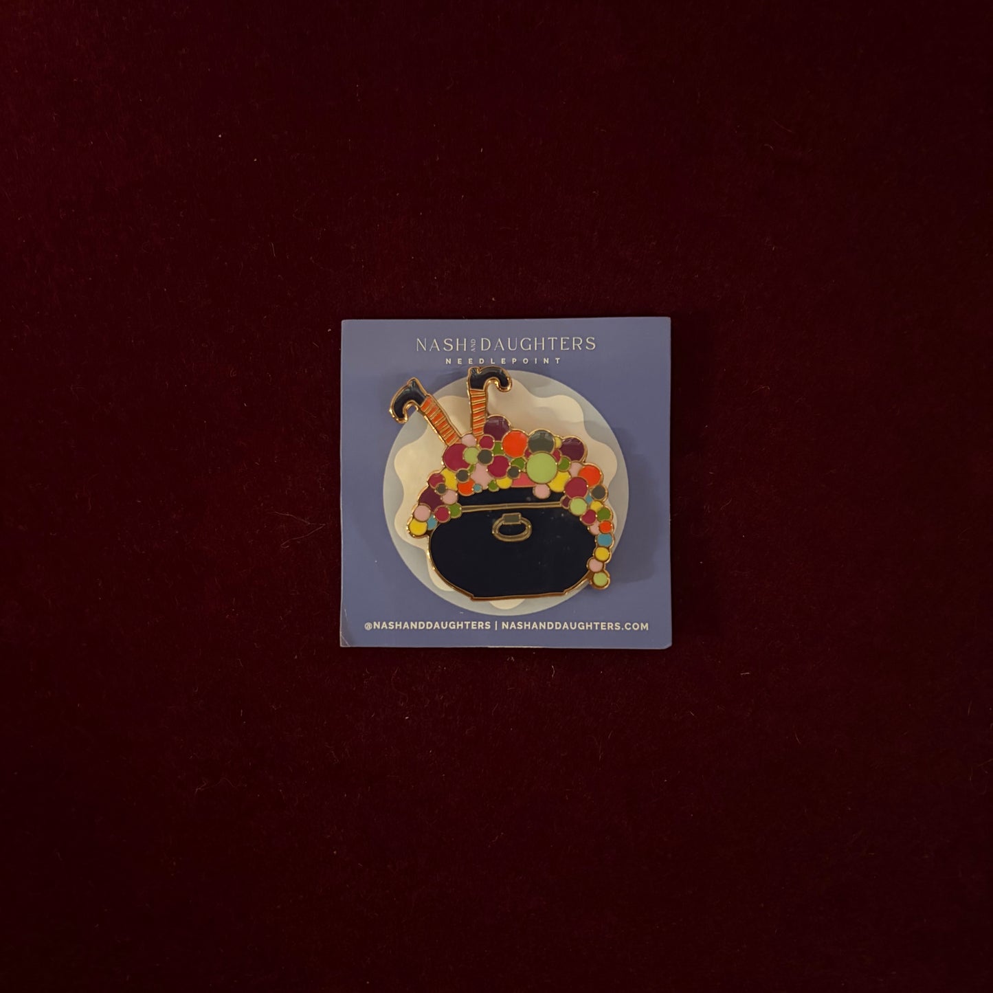 Cauldron Needle Minder-Needle Minder-Nash and Daughters-The Pepper Pot