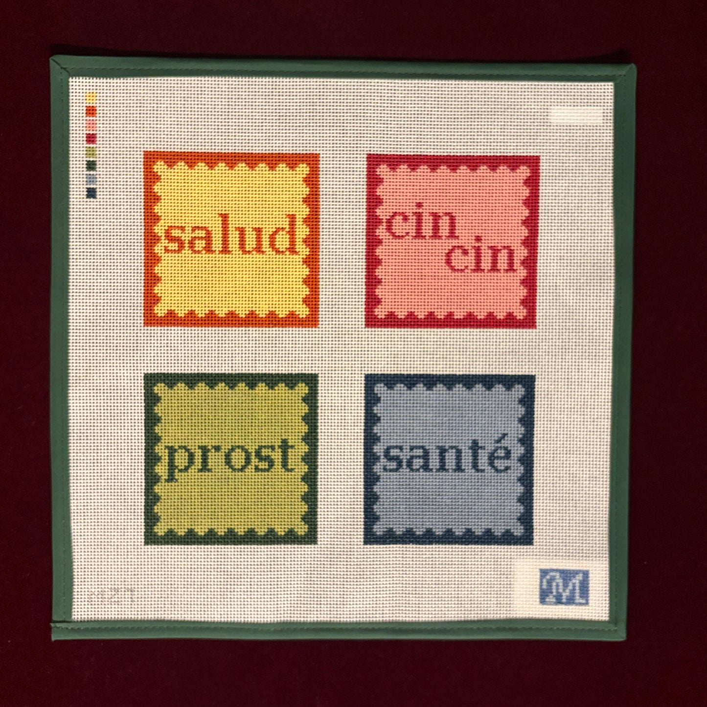 Cheers Coaster Multi-Canvas-Maura Nolan Designs-The Pepper Pot