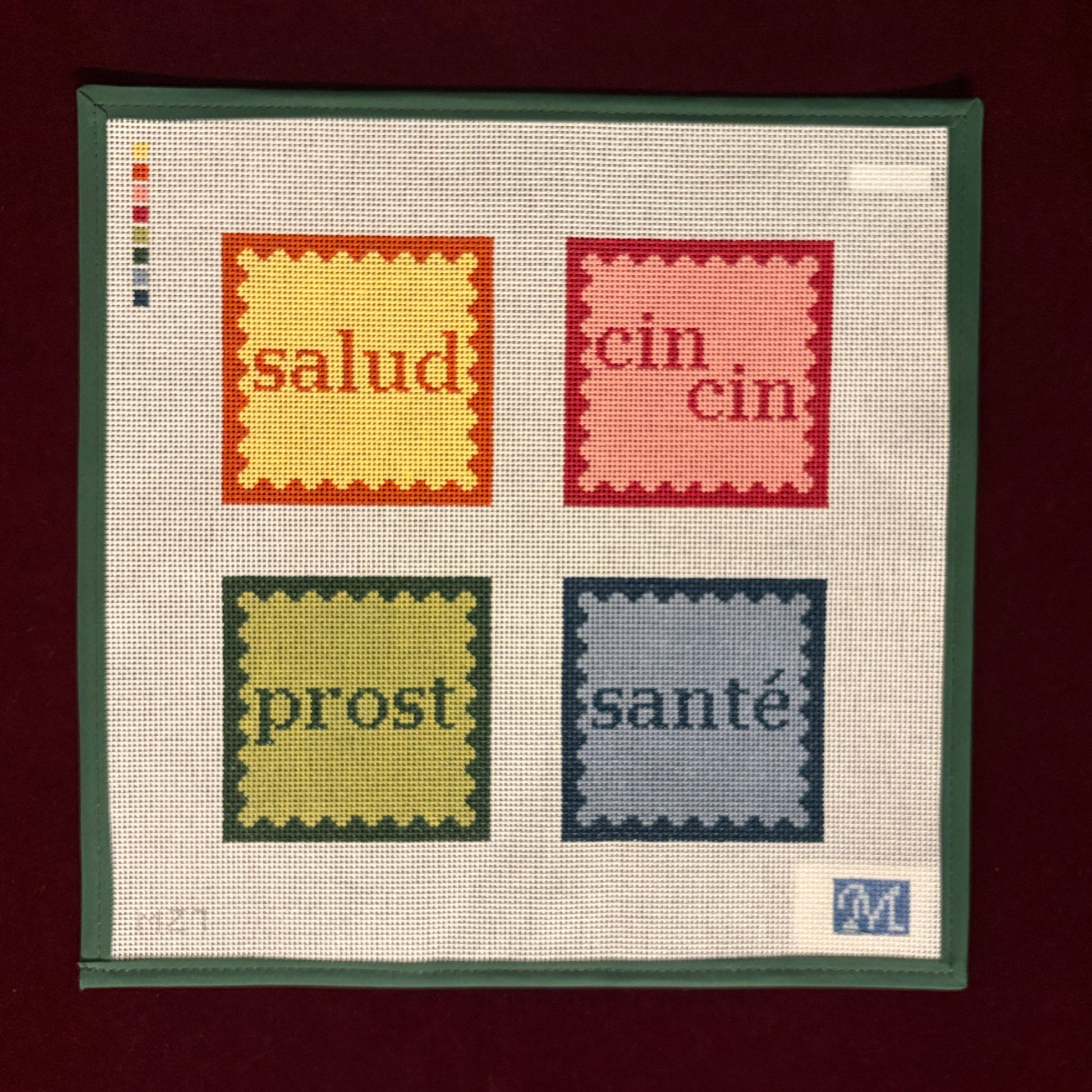 Cheers Coaster Multi-Canvas-Maura Nolan Designs-The Pepper Pot