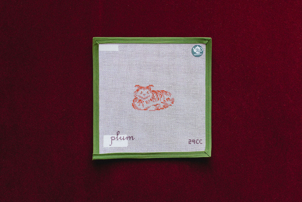 Cheshire Cat-Canvas-Plum Stitchery-The Pepper Pot