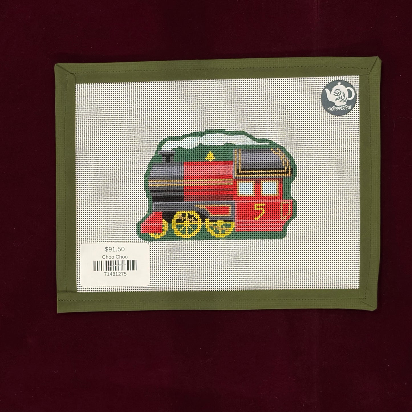Choo Choo-Canvas-Labors of Love-The Pepper Pot