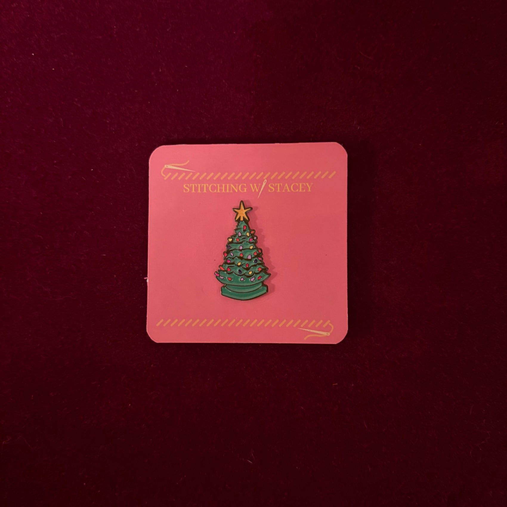 Christmas Tree Needle Minder-Needle Minder-Stitching with Stacey-The Pepper Pot