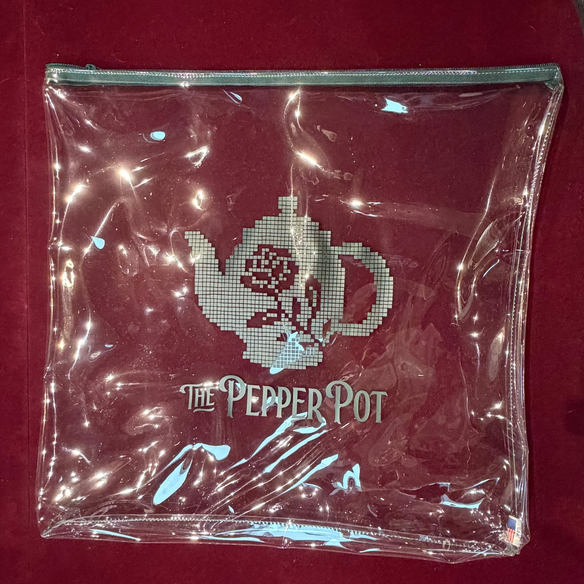 Clear Vinyl Project Bag -The Pepper Pot-Bags-Timeless Totes-Extra Large - 20 x 18"-The Pepper Pot