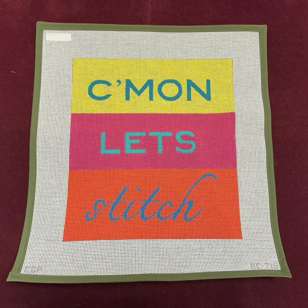 C'Mon Lets Stitch-Needlepoint Canvas-Colors of Praise-The Pepper Pot Barrington, IL