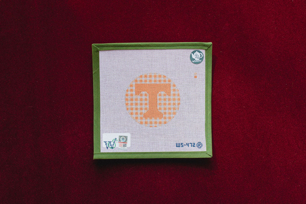 College Rounds - Tennessee-Canvas-Wipstitch-The Pepper Pot