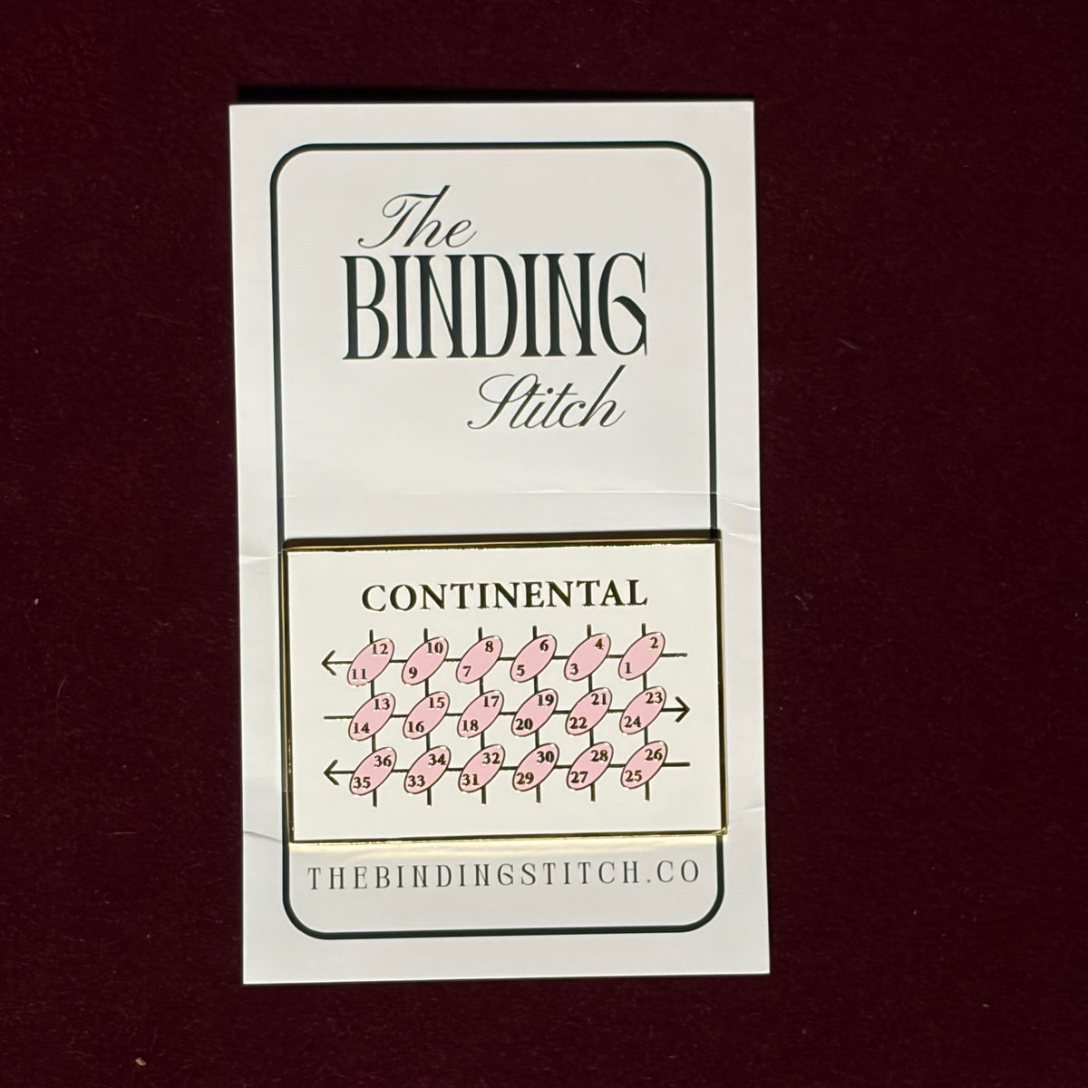 Continental Stitch Needle Minder-The Pepper Pot